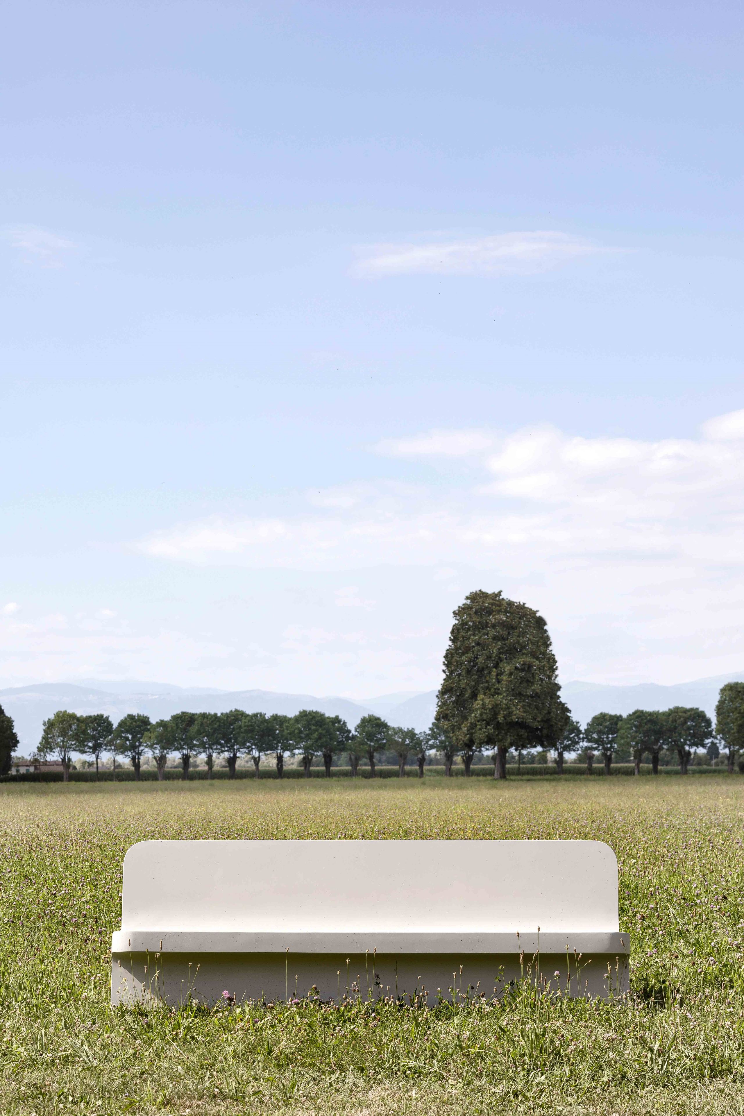 Скамья Cimento® со спинкой Торчелло ARCH-00047603 - Вид №3