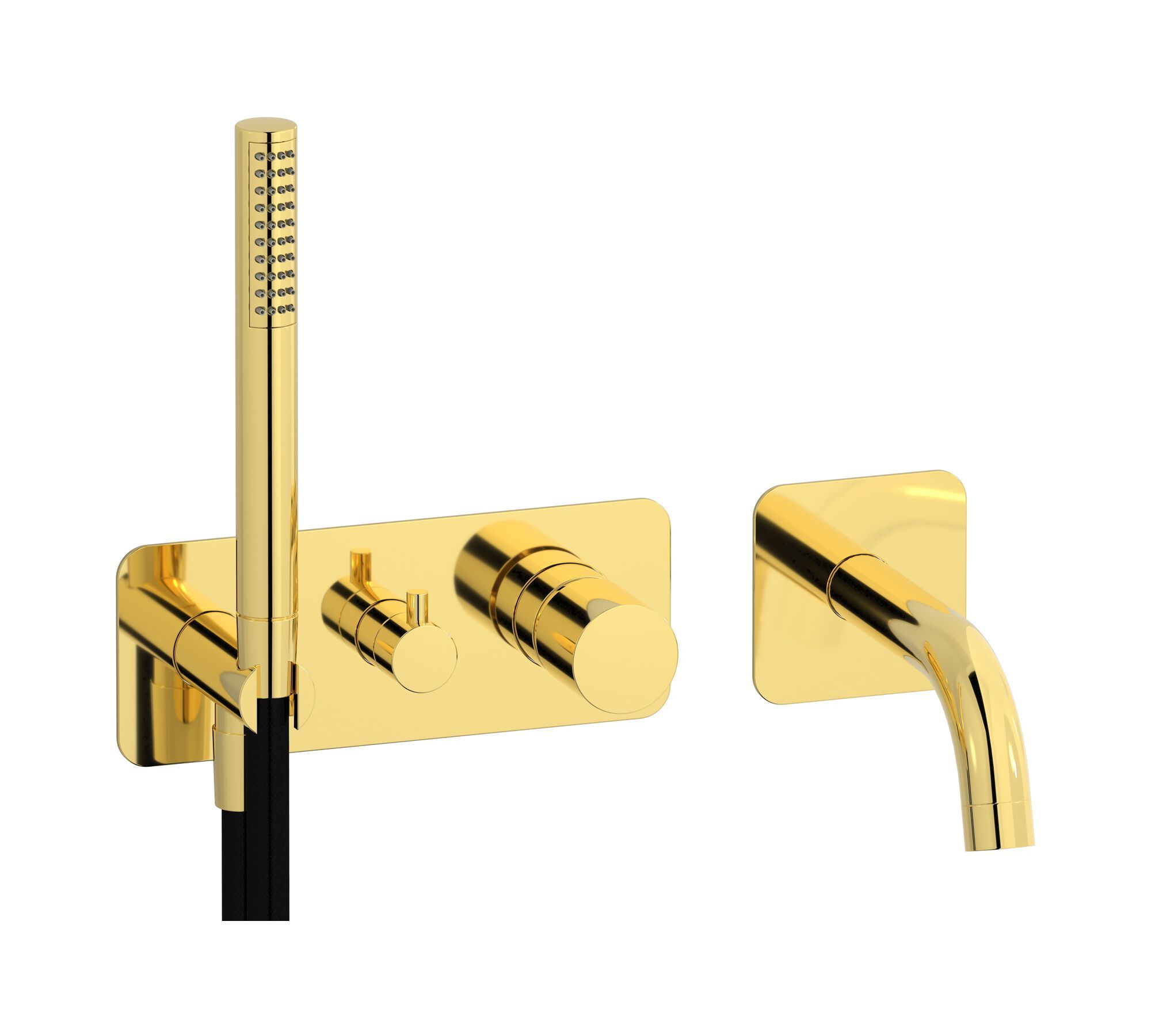 Смеситель для душа с 4 отверстиями и ручным душем IB Brera ARCH-00118002 - Вид №7