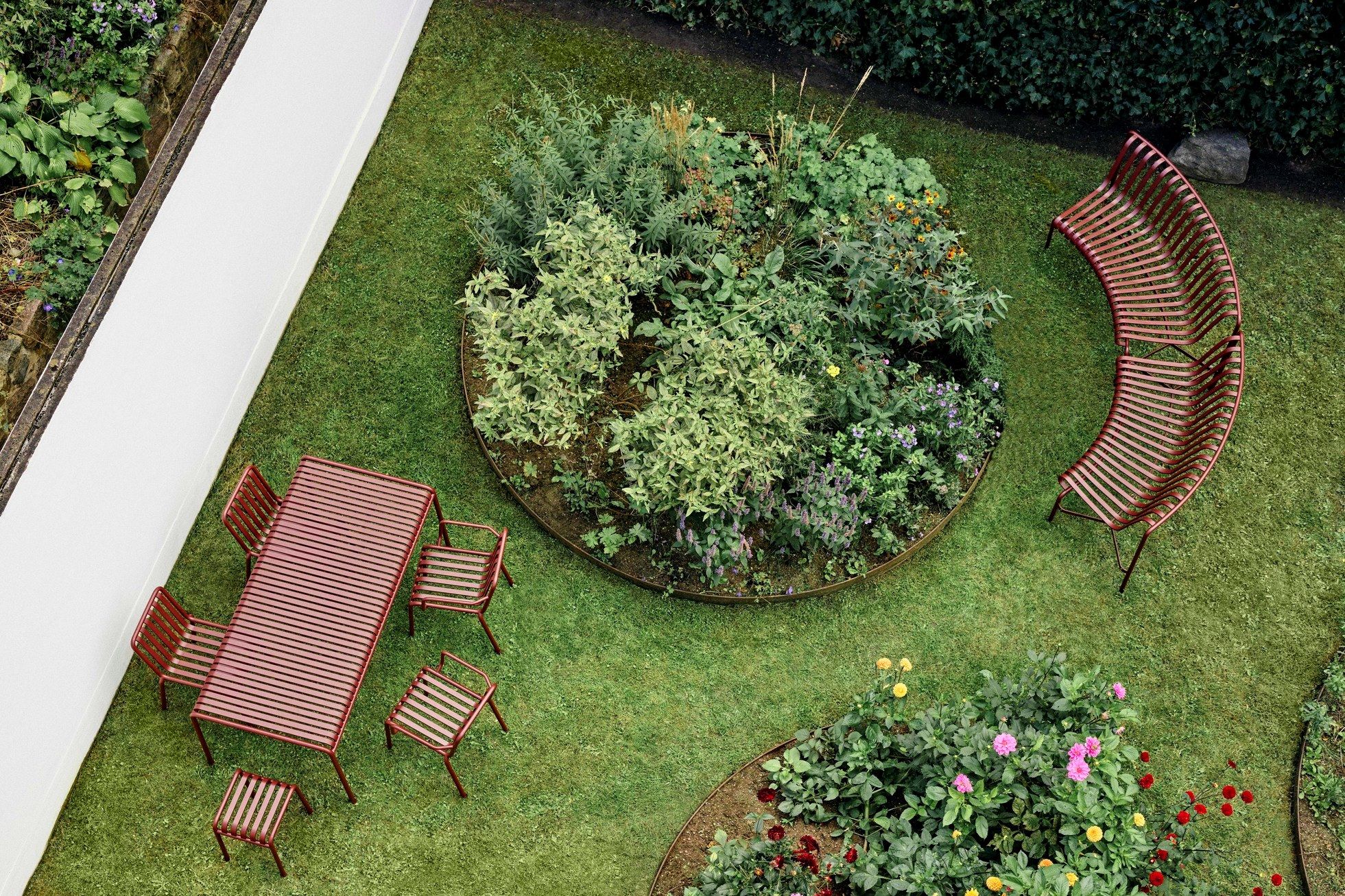 Стальной садовый стул с подлокотниками Hay Палисад ARCH-00071417 - Вид №10