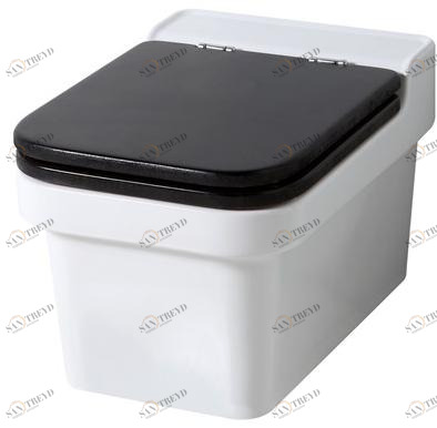 Bp426 Подвесной унитаз настенный Белый BLEU PROVENCE Industrialis Италия