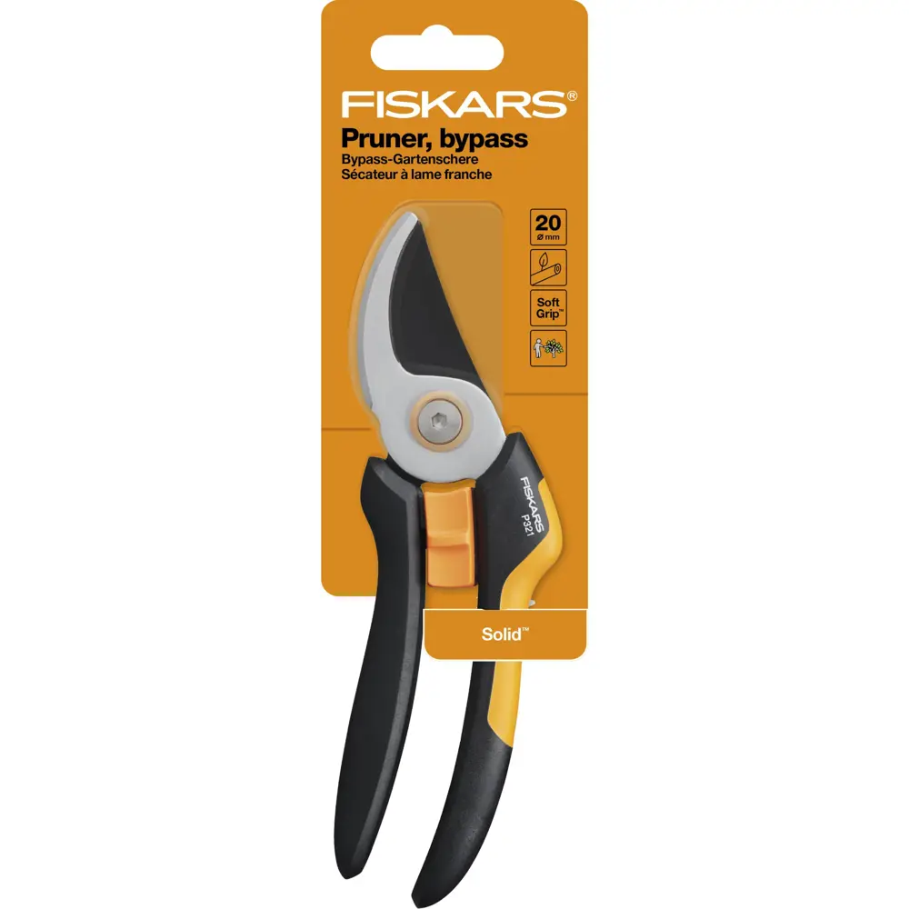 Секатор садовый Fiskars Solid P321 ø20 мм 82906797 STLM-2013803  - Вид №3