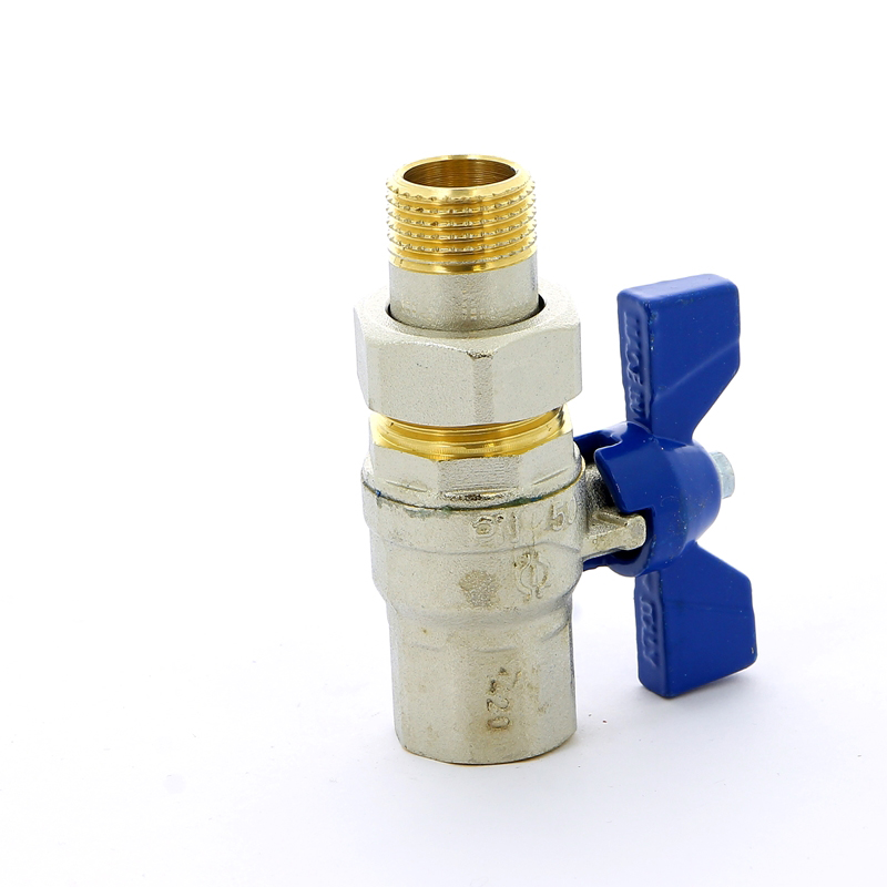 Кран шаровой НВ с разъемным соединением EVOLUTION бабочка F.I.V. 1/2" FIV 80005012 - Вид №2