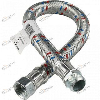 Гибкая подводка для воды НР 3/4 х ВР 3/4 STOUT - 600 мм SHF0206182020