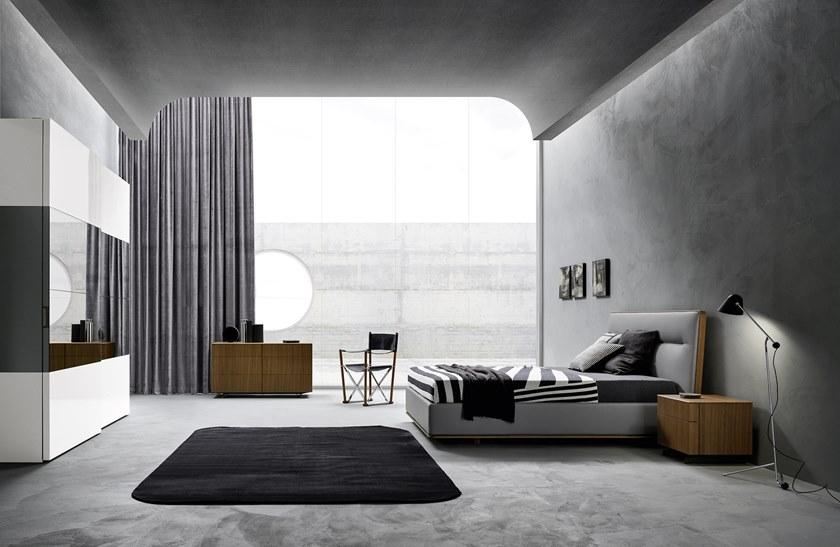 ZANETTE Двуспальная кровать с мягким изголовьем sun-id-1423218 - Вид №3