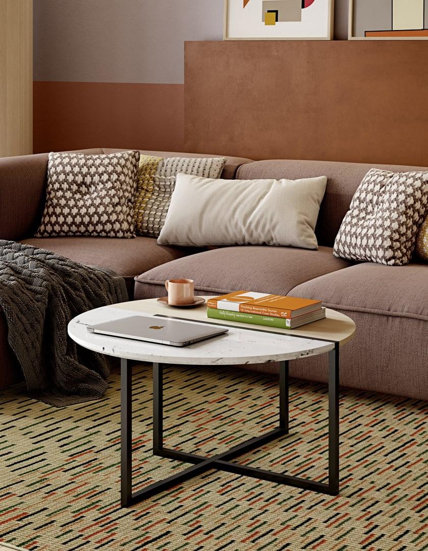 TemaHome Круглый журнальный столик для гостиной sun-id-1361877 - Вид №7