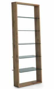 Oliver B. Открытый книжный шкаф из дерева и стекла Oliver b. wild