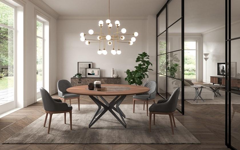 Ozzio Italia Комод из дерева и стекла  X309  - Вид №1