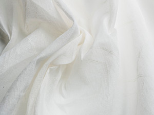 Льняная однотонная ткань