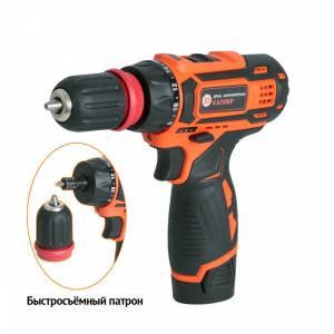 74269 Калибр Аккумуляторная дрель (Li-Ion) ДА-12-2