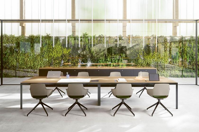 Sinetica Стул на козлах из полиуретана с подлокотниками Captain sun-id-1478130 - Вид №7