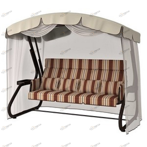 Качели садовые Leset 904 Chocolat Premium IMPEX  132294 Бежевый;коричневый 