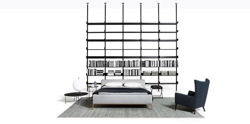 DE PADOVA Кровать двуспальная с обивкой sun-id-1441632 - Вид №4