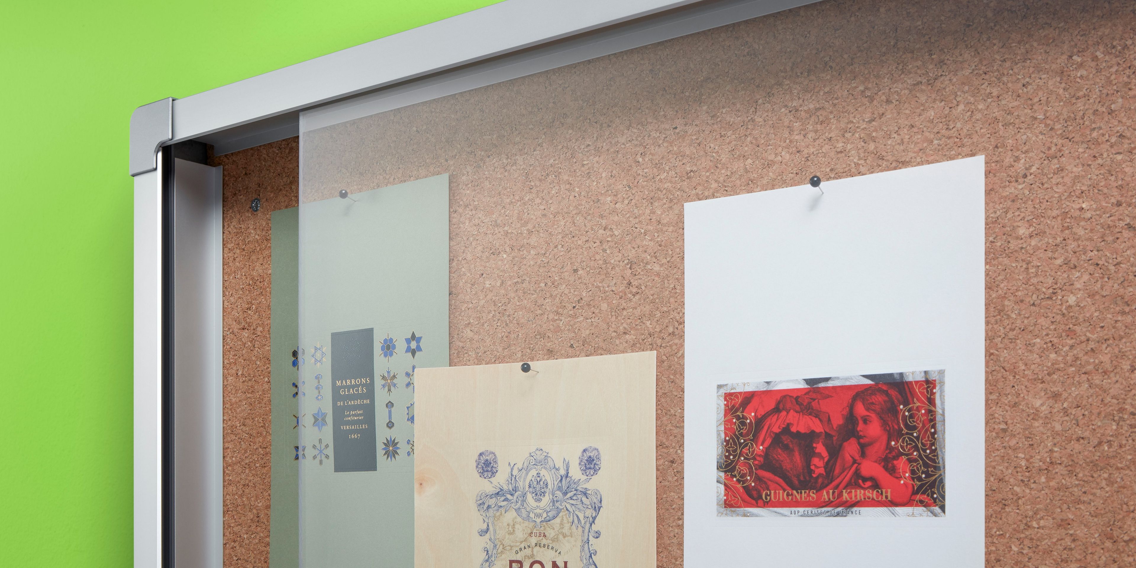 Алюминиевая доска объявлений Made Design Espositore con ante scorrevoli ARCH-00066086 - Вид №2