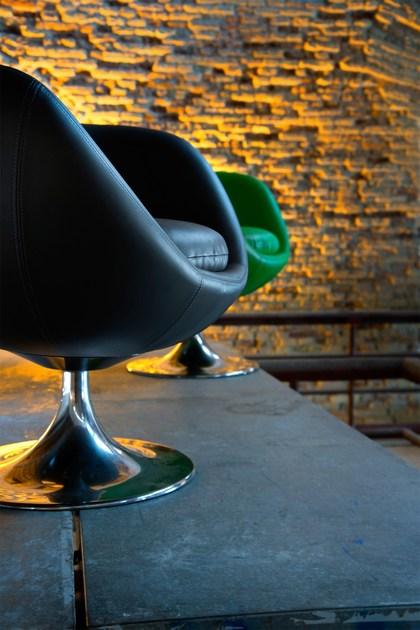 Domingo Salotti Поворотное кожаное кресло 081 sun-id-1418372 - Вид №4