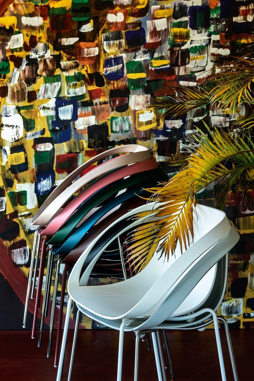 Moroso Стул из полипропилена штабелируемый с подлокотниками sun-id-1493418 - Вид №4