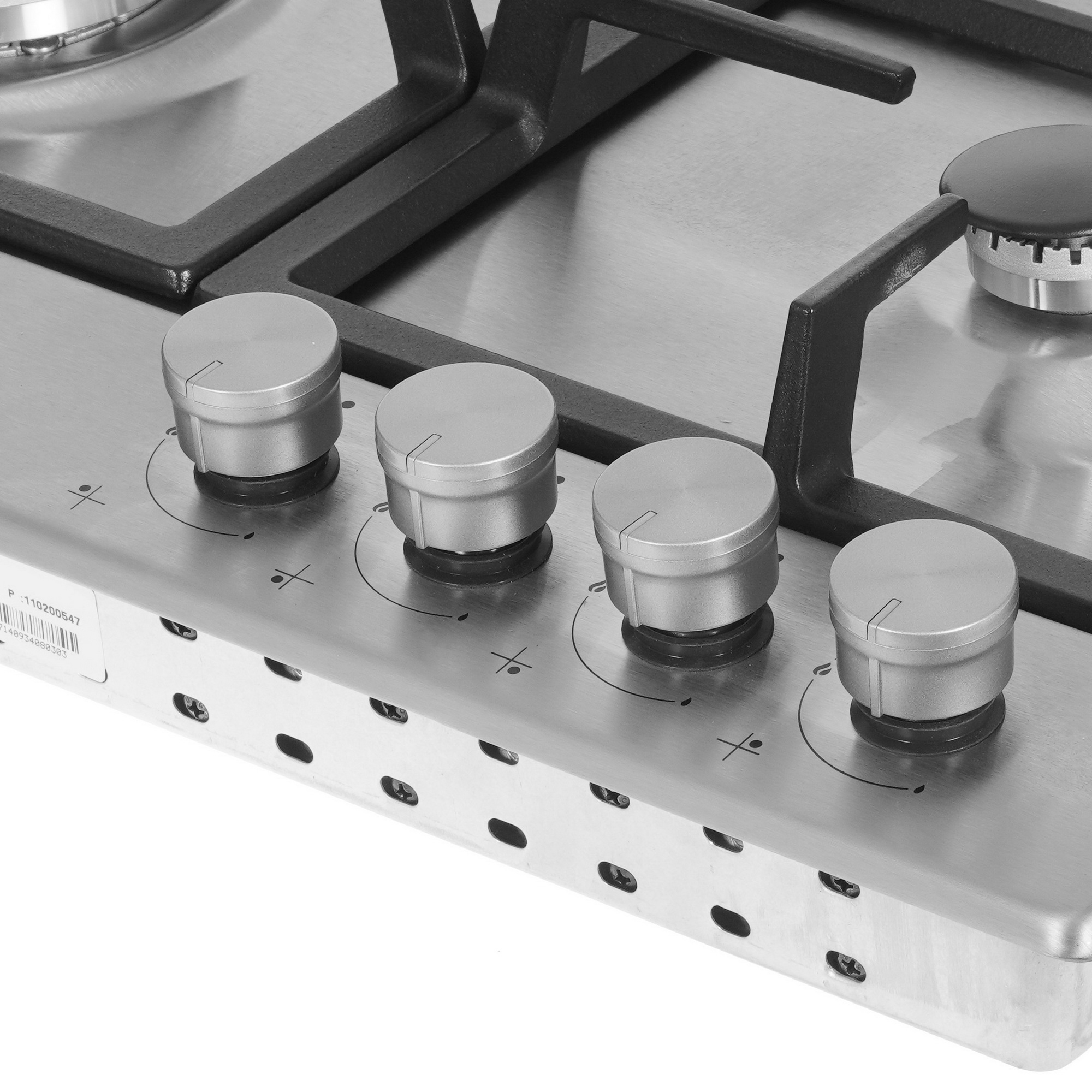 9100980 Газовая варочная поверхность Hotpoint HGMT 641 W IX STDN-0109731 - Вид №2