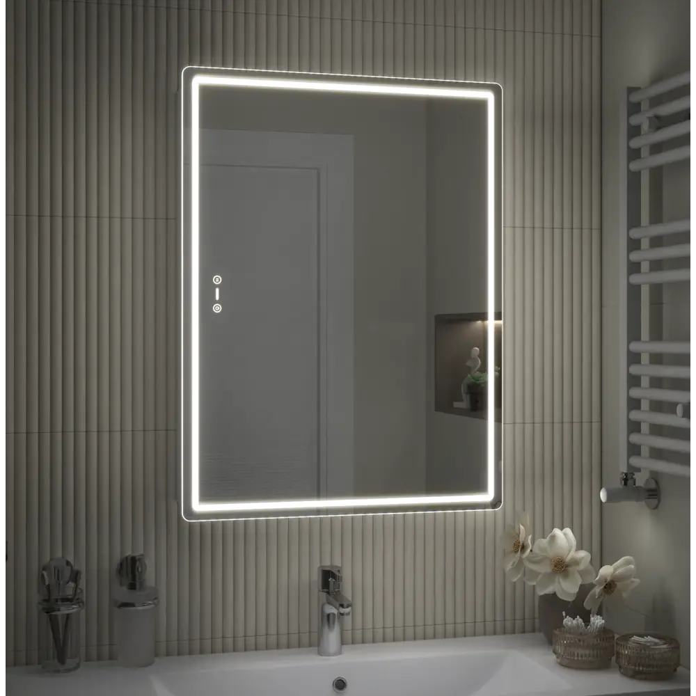 Зеркальный шкаф Vigo Bloss с LED-подсветкой для ванной 89405500 STLM-1565355 - Вид №11