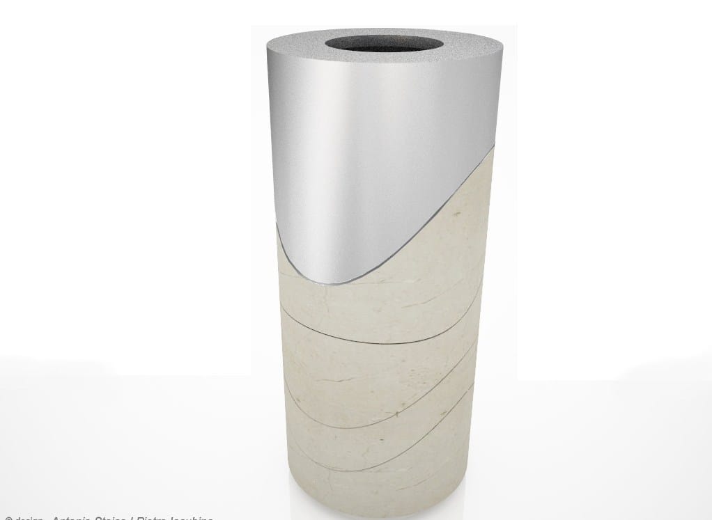 Оцинкованная стальная стойка для мусора Viscio Urban Design Actea ARCH-00147995