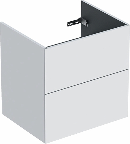 9751321111 IDO Elegant напольная тумба под умывальник, с двумя ящиками, W = 900 мм, W1 = 910 мм, белый - Вид №7
