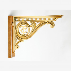 TC200754 Кронштейны Medium TC - полированные Thomas Crapper