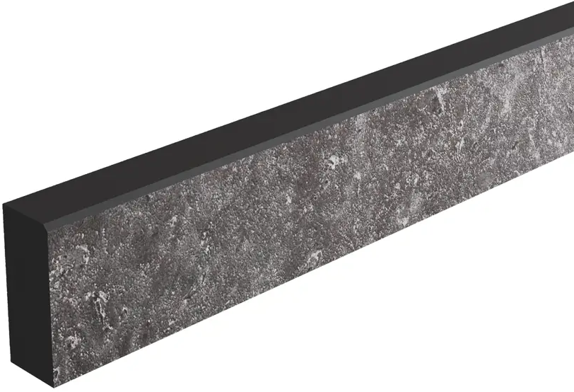 86821783 Комплект плинтусов Вулкано 120x4 см 1 шт 60x4 см 2 шт HPL-пластик цвет коричневый STLM-0873673