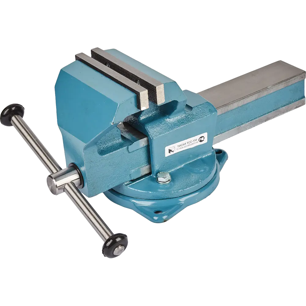 Тиски слесарные поворотные Глазов 129005 150 мм STLM-2140424