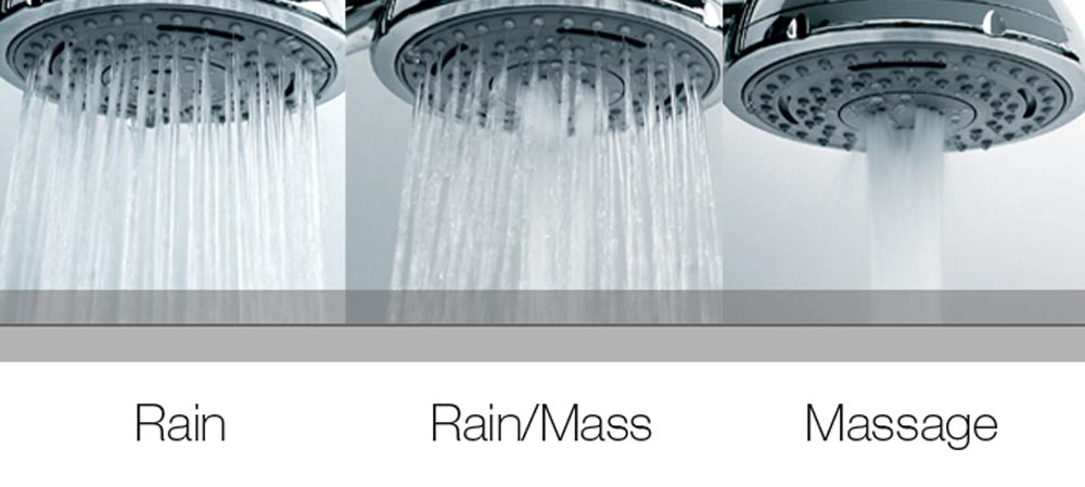 I00130 Потолочный & настенный душ Duetto-Mas Ø 93 mm BOSSINI  - Вид №1