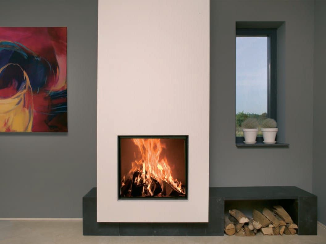 Закрытый дровяной камин KALFIRE W71/62F ARCH-00067393