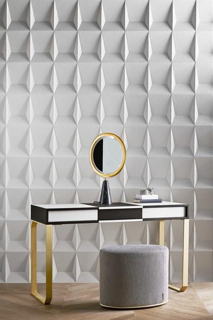 Gallotti&Radice Туалетный столик из дерева и латуни Selene sun-id-1355887 - Вид №1
