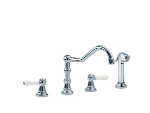 Смеситель для кухни с ручным душем с раздельными розетками