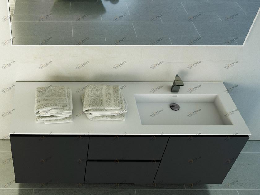 Mddsk60 Накладная раковина на столешницу  овальная MOMA Design 