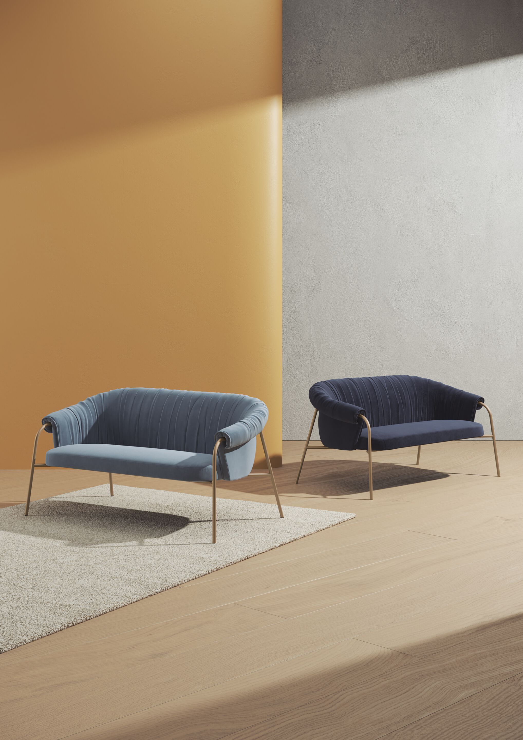 Ткань диван ALMA DESIGN лестница ARCH-00053617 - Вид №1