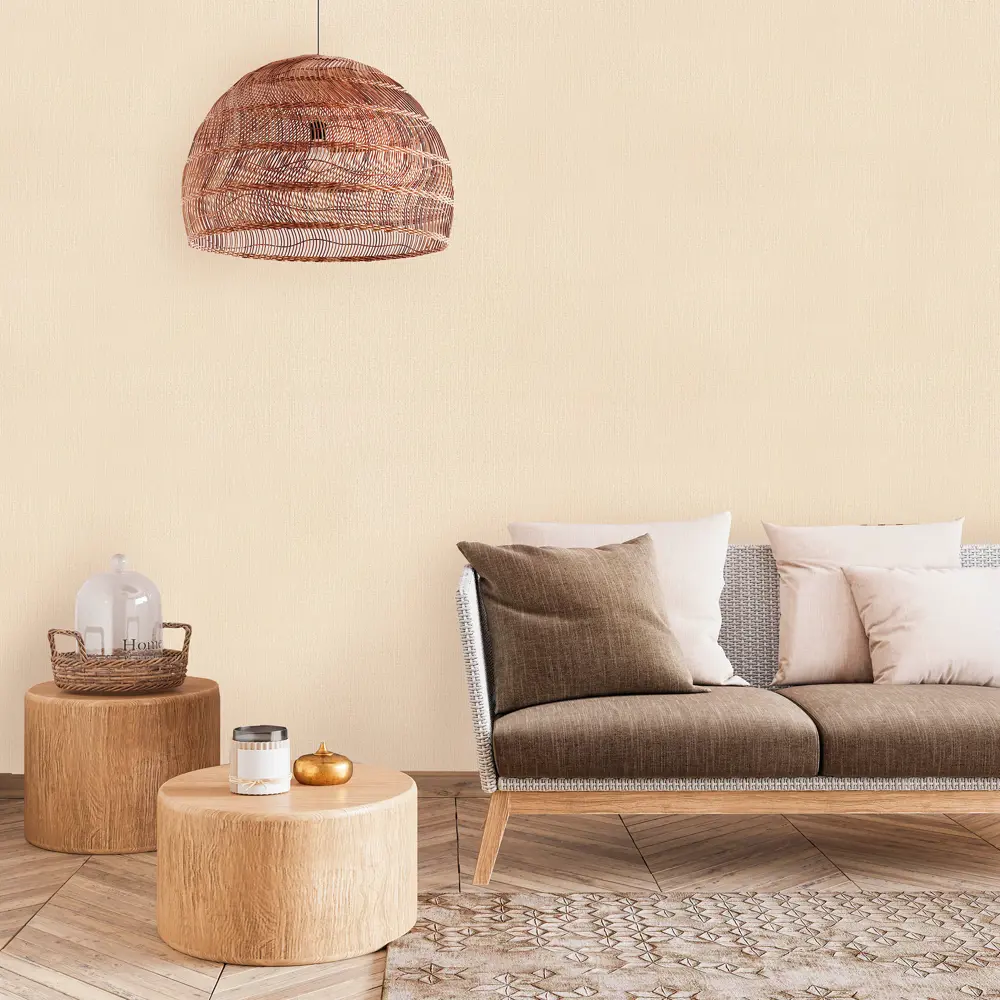 Московская обойная фабрика Иоланта: флизелиновые обои бежевые 1.06 м 89363292 STLM-0826280 - Вид №2