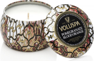 10673738 VOLUSPA Свеча ароматическая в банке VOLUSPA Гранат с красным апельсином 162г, воск Воск