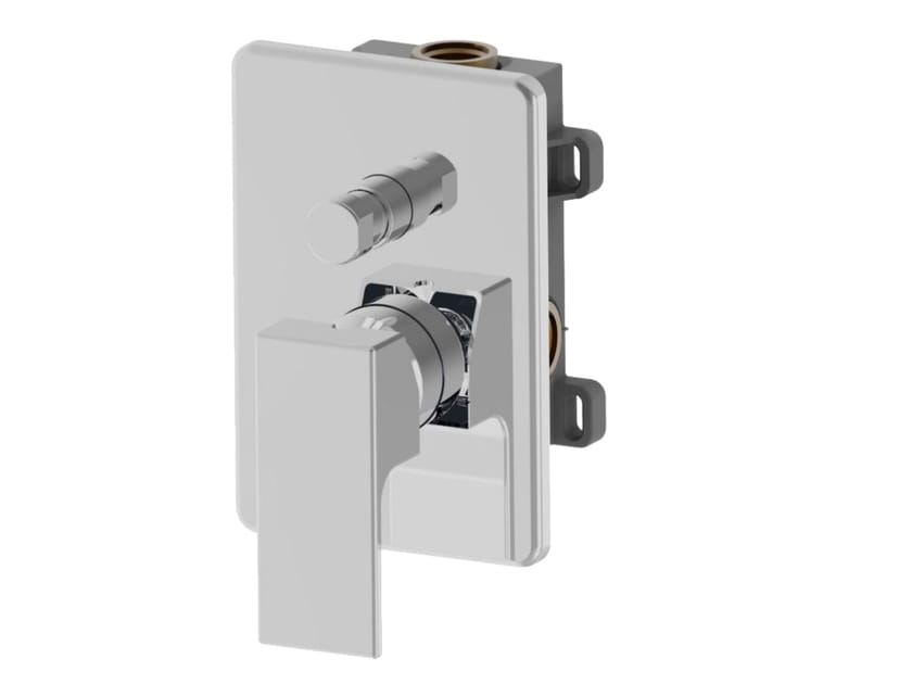 Встраиваемый смеситель для душа с переключателем GATTONI Kubik ARCH-00135373