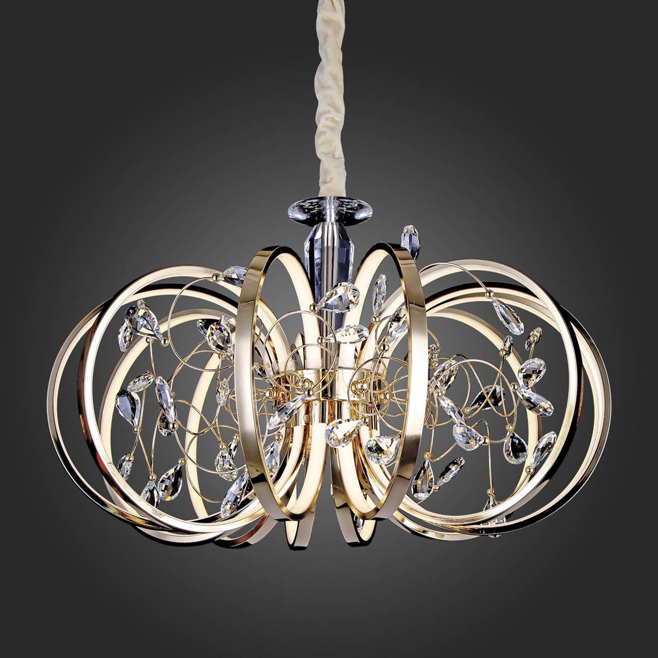 Подвесной светодиодный светильник ST Luce SL923.203.12 ST LUCE ДИЗАЙНЕРСКИЕ, SL923.20 072457 Золотой  - Вид №2