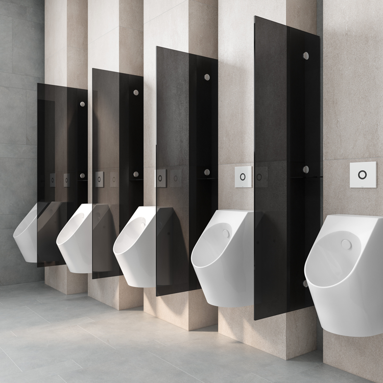 UWN926EBS#XW Настенный писсуар, уринал с мушкой TOTO  - Вид №2