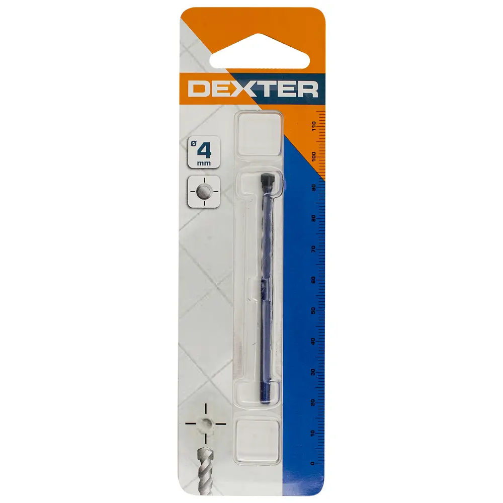 Сверло по керамике 4х75 мм Dexter 16705451 STLM-2185918  - Вид №2