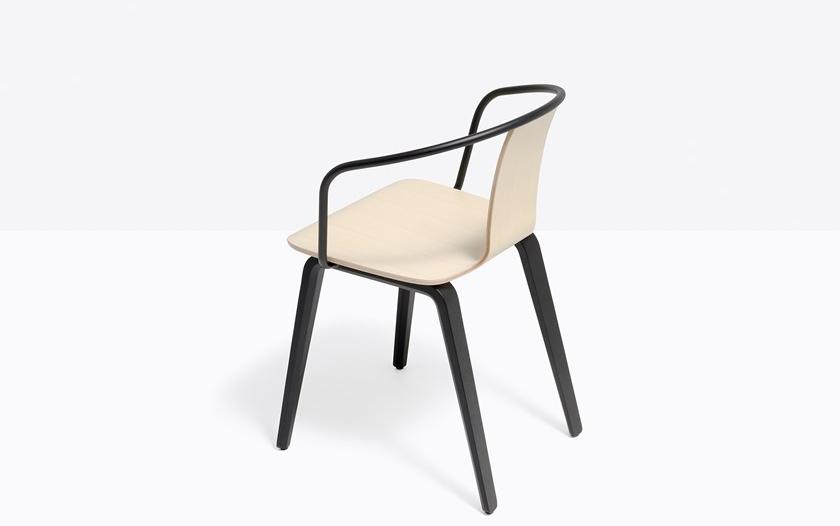 Pedrali Стул из фанеры с подлокотниками Jamaica 2915 - Вид №3