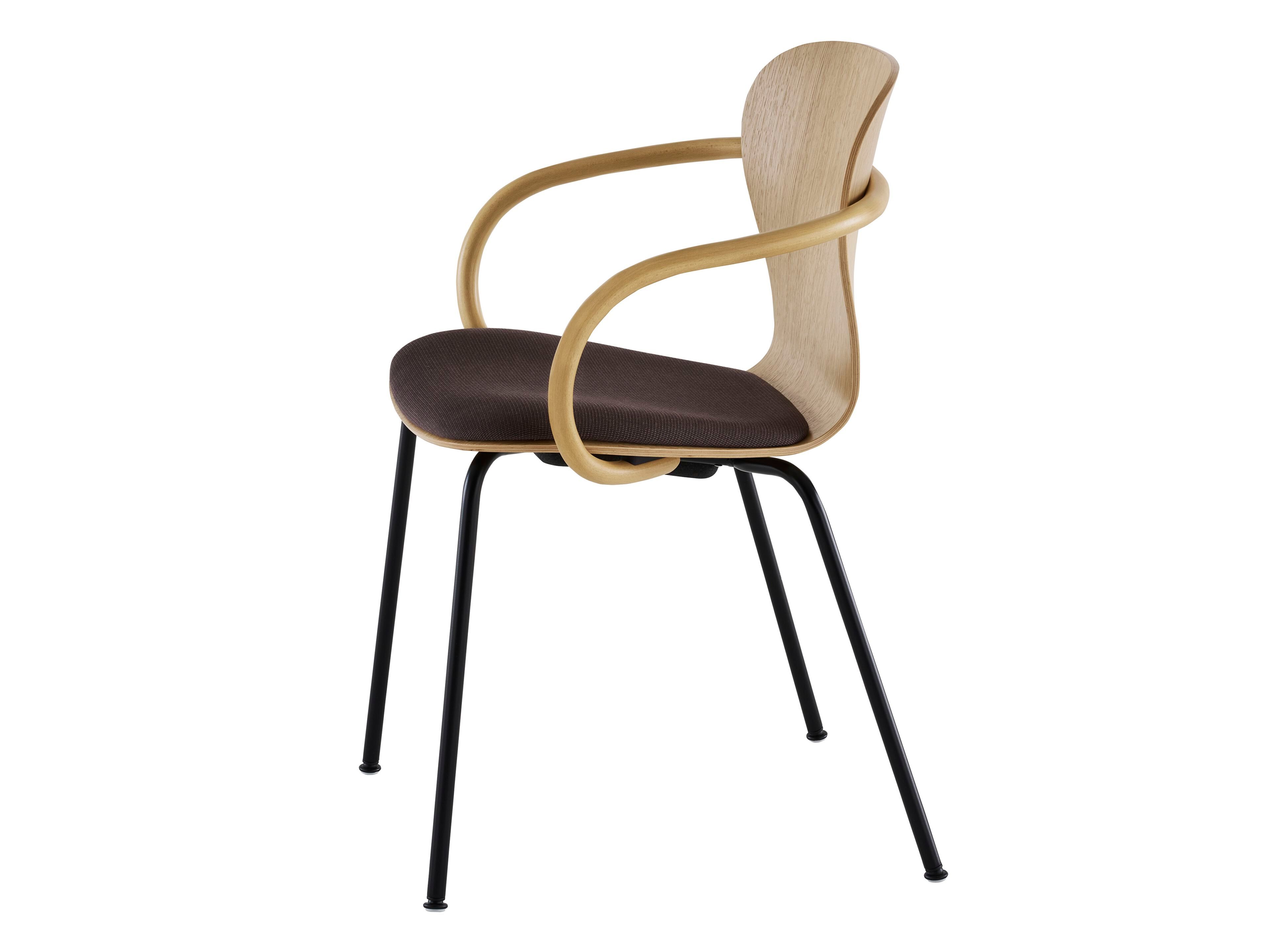 Штабелируемый стул с мягким сиденьем с подлокотниками THONET S 220 ARCH-00058959