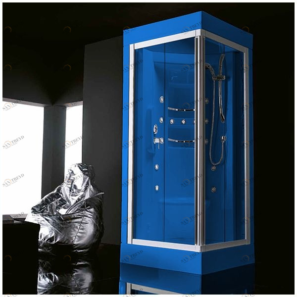 Душевая кабина Gruppo treesse Acquazzurra 80 STI-B7566D-G белая с гидромассажем угловая правая STIB7566DG