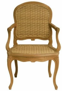 ASTELLO Садовый стул из тика с подлокотниками Jasmin