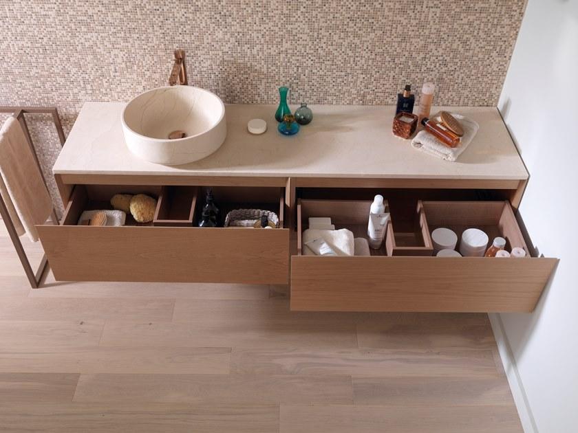 L'ANTIC COLONIAL Подвесная тумба под умывальник из натурального камня и дерева Karon sun-id-1370483 - Вид №8