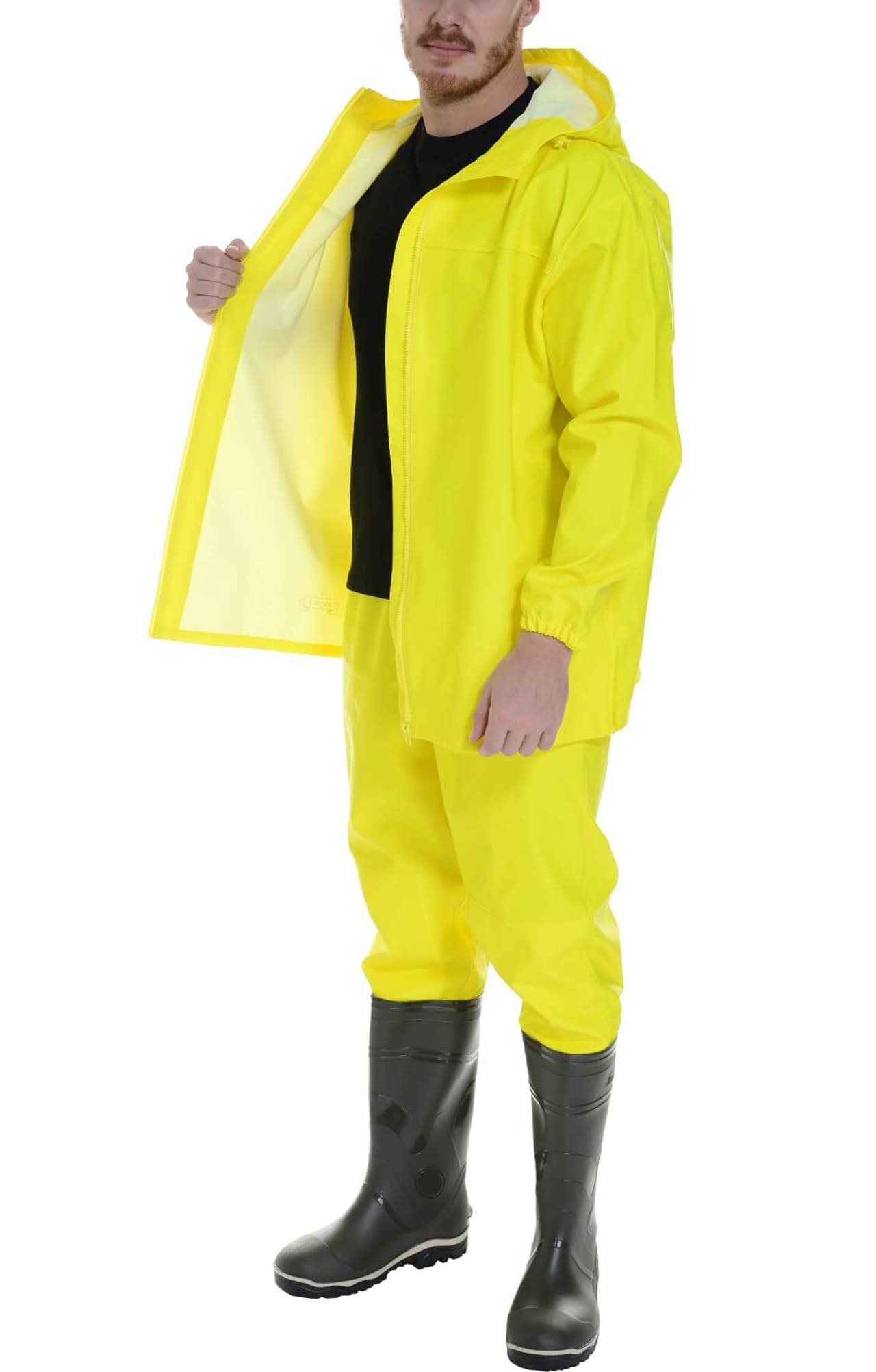 62684 Костюм влагозащитный желтый ASKOLD  Непромокаемая спецодежда  размер L (44-46)  - Вид №2
