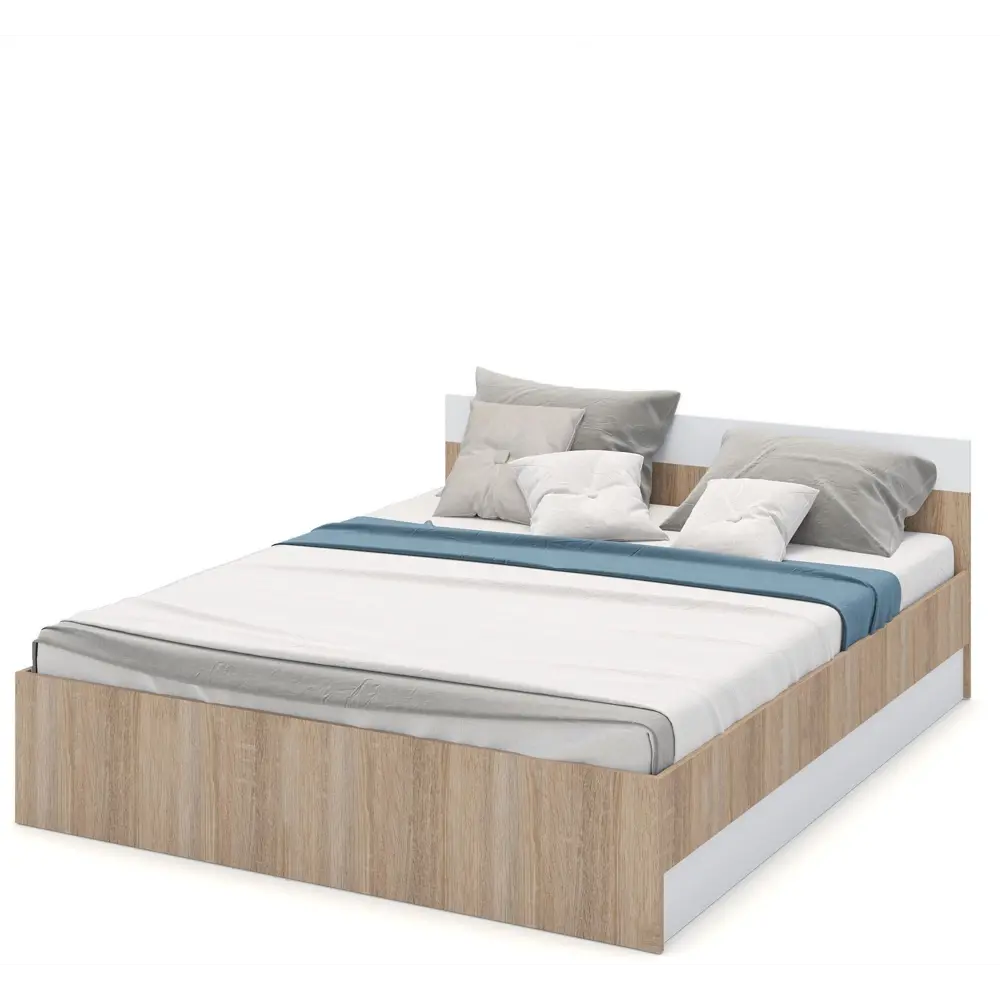 Кровать Алена Ш164.5x204 см цвет дуб сонома Santreyd STLM-2048724