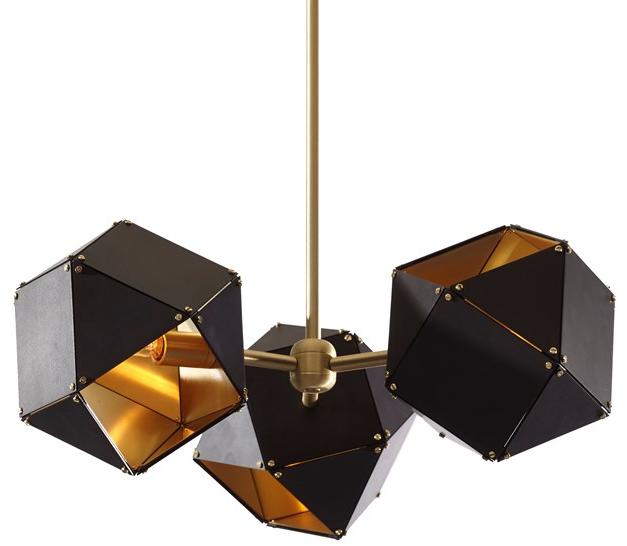 GABRIEL SCOTT Подвесной светильник из металла Welles sun-id-1423680 - Вид №1