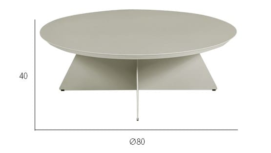 Круглый садовый столик VINEKO Mia ARCH-00020605 - Вид №1