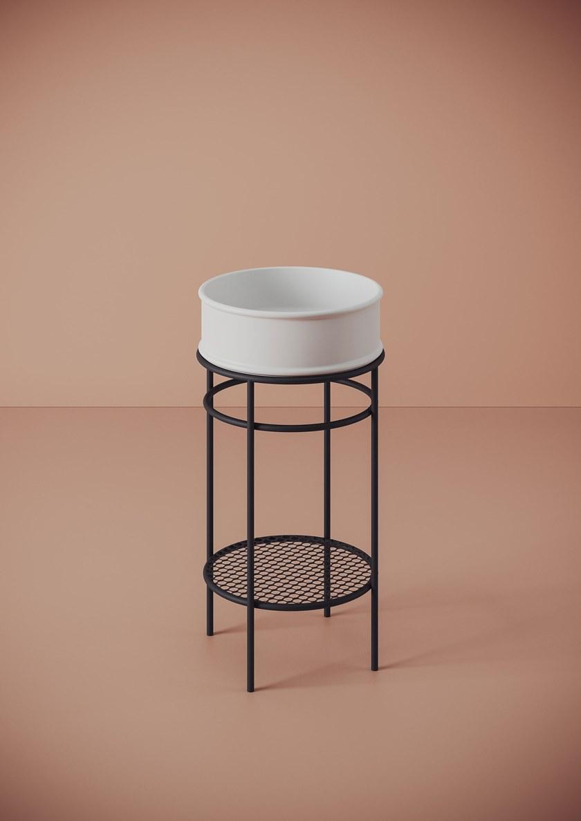 Atl001 Накладная раковина на столешницу  овальная ArtCeram ATELIER - Вид №2