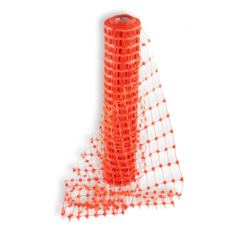Сетка аварийного ограждения 45 мм x 0.095 м цвет оранжевый Santreyd STLM-2109781 - Вид №2