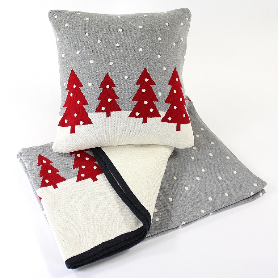 Подушка с орнаментом Christmas story one, 45х45 см Enjoyme ENNY0050 - Вид №2